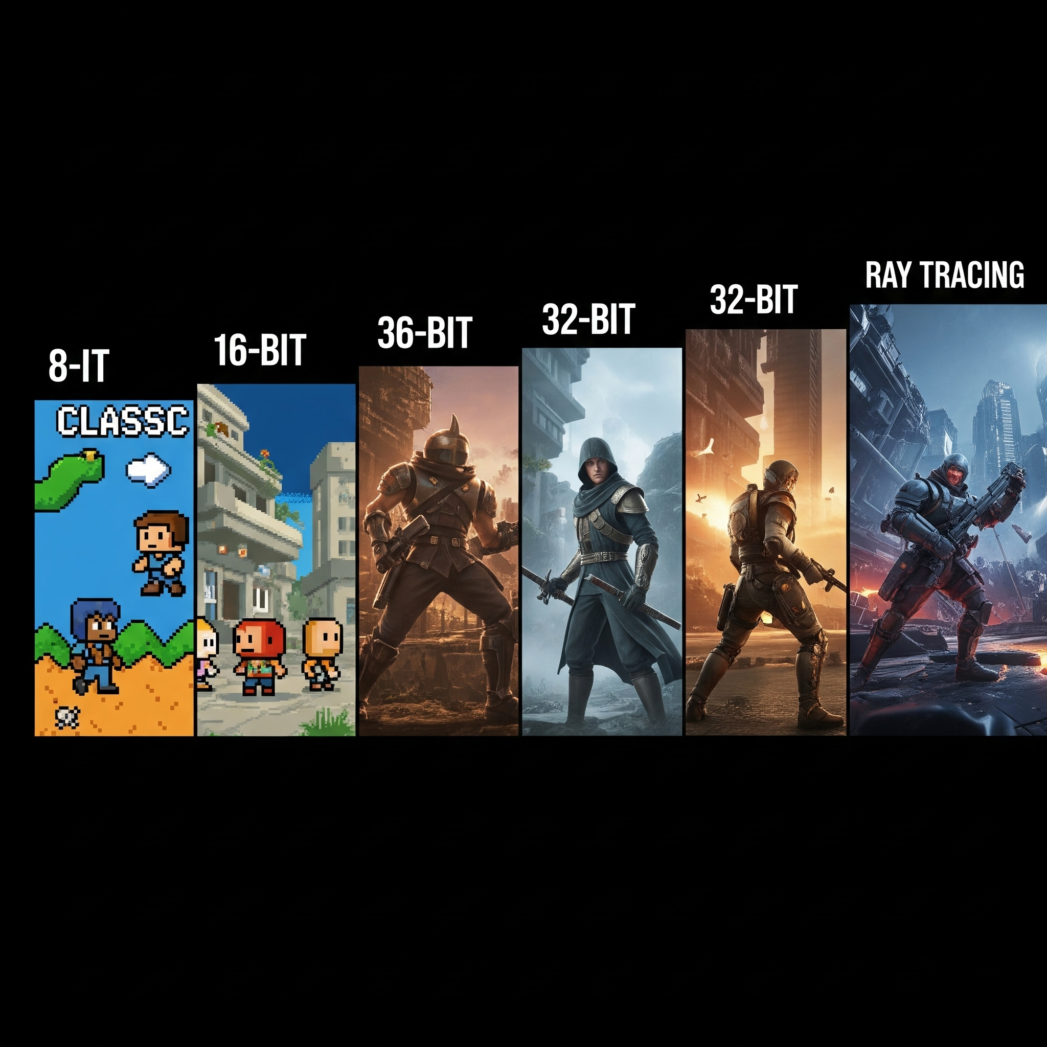 The Evolution of Gaming Graphics: From 8-Bit to Ray Tracing